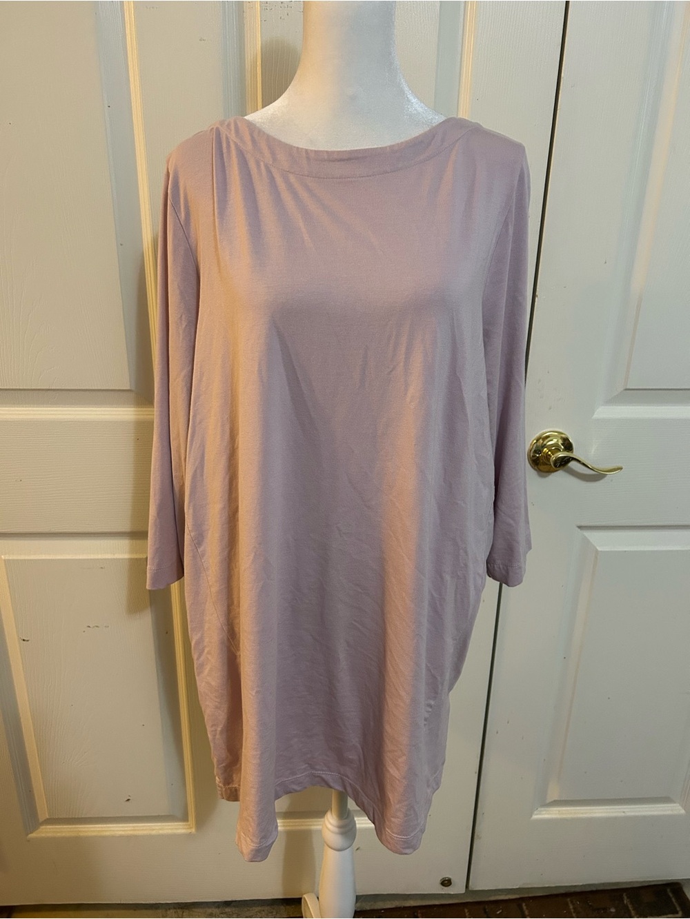 J. Jill Luxe Supima 3/4 Sleeve Tunic, Large